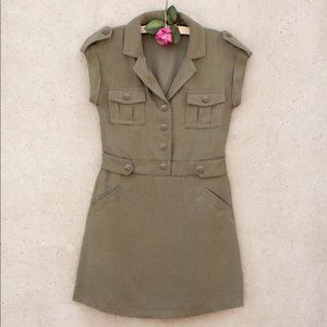 Joyfolie Sage dress in Olive